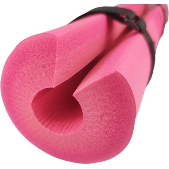 Nekkussen met 2 lussen, halterkussen ter bescherming van nek en heupen tijdens squats en heupstoten bij fitnesstraining, halterkussen voor squat en heupstoten