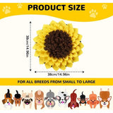 Snuffelkleed voor honden en katten, interactieve snuffelmat, geurtraining, intelligentiespeeltje ter bevordering van natuurlijk foerageren