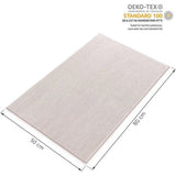 Zachte badmat; antislip; 50 x 80 cm