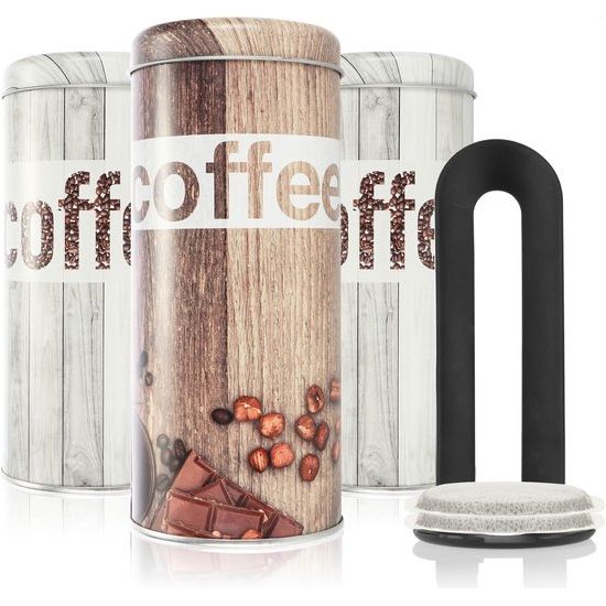 bewaarbussen voor koffiepads, 3 stuks