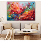 Muurschilderingen groot 120x80 cm XXL slaapkamer huisdecoratie woningfoto woonkamer foto canvas muur decor kunstdruk - olie - kunst - abstract - kleurrijk