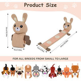 Hondenspeelgoed, intelligentiespeelgoed voor honden en katten, pieper, rups snuffel interactief speelgoed, snuffelkleed voor puzzel- en voedselinstincttraining