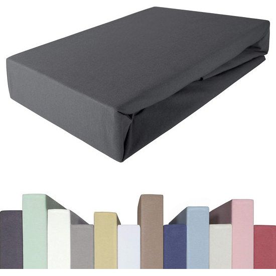 hoeslaken voor boxspringbed en matrassen tot 40 cm hoog, premium kwaliteit, katoen met 5% elastaan, densiteit 190 g/m2, verkrijgbaar in vele maten en kleuren. Hoeslaken.