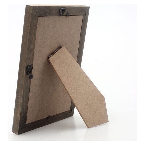 Retro Vintage 6 inch houten fotolijst voor Home Shop Decoratie, beige