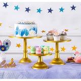 Taartstandaardset Ronde metalen cupcakestandaard Desserttaartstandaard met eenvoudig ontwerp goud Vertaling: Set taartstandaards Ronde metalen cupcakestandaard Desserttaartstandaard met eenvoudig ontwerp goud