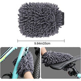 7 stuks fietsreinigingsgereedschapsset, fiets Clean Brush Kit geschikt voor ketting/zwengel/banden/kettingwiel, fietsdeken, vuilreiniging