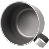 500ml Titanium Camping Mok, Draagbare Outdoor Mok Met Opbergtas voor buiten, kamperen, wandelen