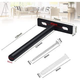 Set van 6 zwevende plankbeugels, onzichtbare plankbeugels, zwevende plankbeugels, robuuste plankbeugels, 125 x 70 mm, plankbeugels, verborgen met 12 schroeven en expansiepijpen voor