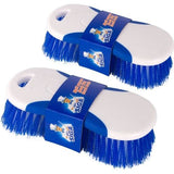 Multifunctionele Schurende Borstel, Reinigingsborstel, duurzaam, 2 stuks