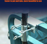 basku parasolvoet, balkonleuning, balkon, parapluklem, parasol, geschikt, standaard, voor tuin, terras, balkon, reling