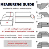 Bankhoes Hoekbank L-vorm Bankspreien Stretch bankhoes L-vorm rechts of links met twee kussenhoezen Wasbaar Universele bankhoes L-vorm Bankhoes L-vorm (2-zits + 2-zits, lichtgrijs)