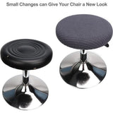 Krukhoes, ronde krukhoes, stretch, kruk, ronde overtrek, beschermer, wasbare ronde draaibare kruk, hoes, grijs, 2 stuks. Krukhoes, ronde krukhoes, stretch, kruk, ronde overtrek, beschermer, wasbare ronde draaibare kruk, hoes, grijs, 2 stuks.