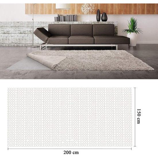 Antislip ondertapijt 200 cm x 150 cm Antislipmat voor tapijt Antislipmat op maat gesneden antislip (200 x 150 cm) Antislip ondertapijt 200 cm x 150 cm Antislipmat voor tapijt Op maat gesneden antislipmat (200 x 150 cm)