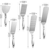 BBQ-barbecuebestekset, 5-delig, barbecue-accessoires, roestvrijstalen handgreep met bakliet, montagegrillgereedschap, niet smelten, niet pellen en hittebestendig