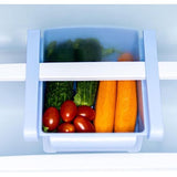 Koelkastorganizer, set van 4 stuks, 155 x 165 x 70 mm, uittrekbare schuifladen voor koelkast, praktische koelkastladen, koelkastorganizer