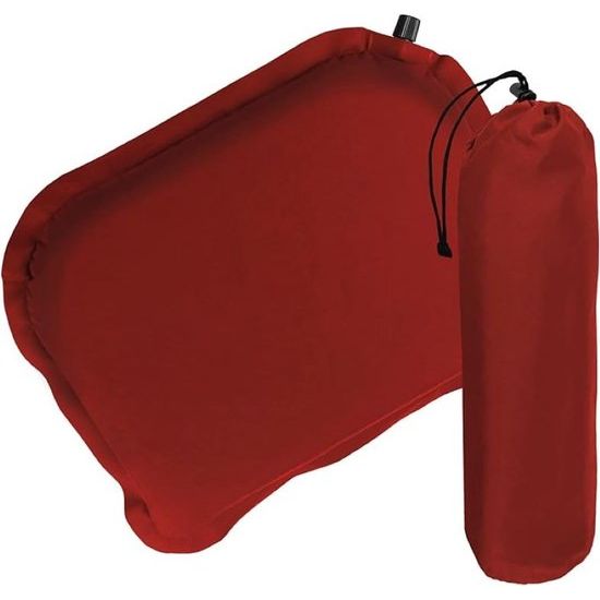 Zelfopblazend campingzitkussen, 40 x 30 x 3,8 cm, thermokussen, isolerend, outdoor zitmat, ultralicht