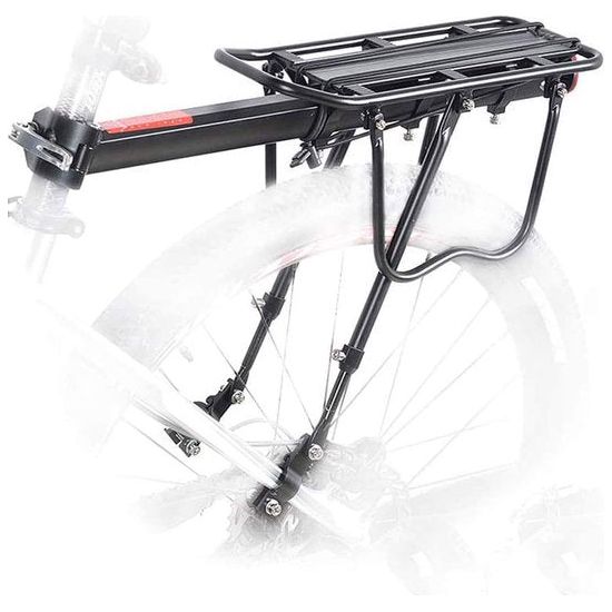 Fiets bagagedrager Quick Release Verstelbaar met spatbord Quick Release Mountainbike bagagedrager 50-75 kg laadvermogen Universeel laadvermogen