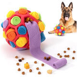 Snuffelbal voor honden, interactief hondenspeelgoed, wasbaar intelligentiespeelgoed voor huisdieren, snuffelkleed voor kleine, middelgrote, grote honden, katten