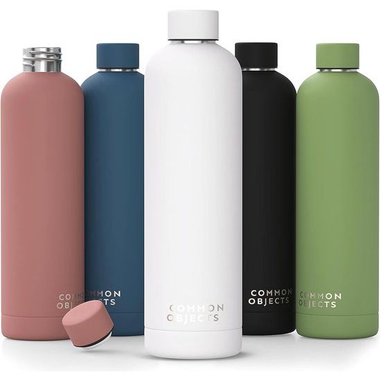 Drinkfles, roestvrij staal, 500 ml, lekvrije, geïsoleerde thermosfles, waterfles geschikt voor koolzuur, sportfles, waterfles, thermos, kantoor, gym, outdoor, het origineel