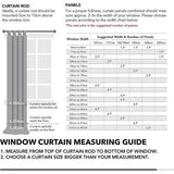 Deconovo Gordijnen Verduisterend met Lussen, Ondoorzichtige Kerst Gordijnen met Warmtewerende Stof voor Woonkamer, 140x175 cm (B x H), Grijswit, set van 2