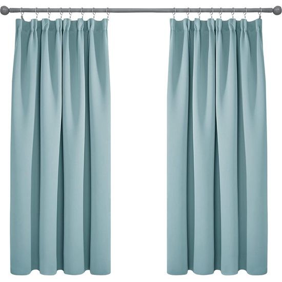 Verduisteringsgordijn met plooiband