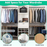 Garderobestangen, uittrekbare kledingstang, 35-60 cm, kledingstandaard, garderobestang en accessoires voor het ophangen van kleding voor de slaapkamer.