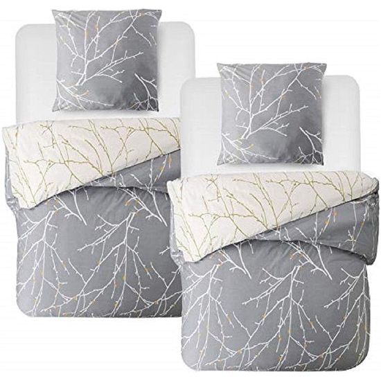 katoenen dekbedovertrekset met chique patroon, zacht, pluizig dekbedovertrek met ritssluiting en kussensloop van 80 x 80 cm katoenen dekbedovertrekset met elegant patroon, zachte, pluizige dekbedovertrek met ritssluiting en kussensloop van 80 x 80 cm