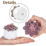 4 stuks kunstvetplanten, potplanten, kunstplanten in keramische pot, kleine kunstplanten zoals echt, binnen, thuis, tafel, kantoor, slaapkamer, thuis, badkamer, decoratie, kunstplant