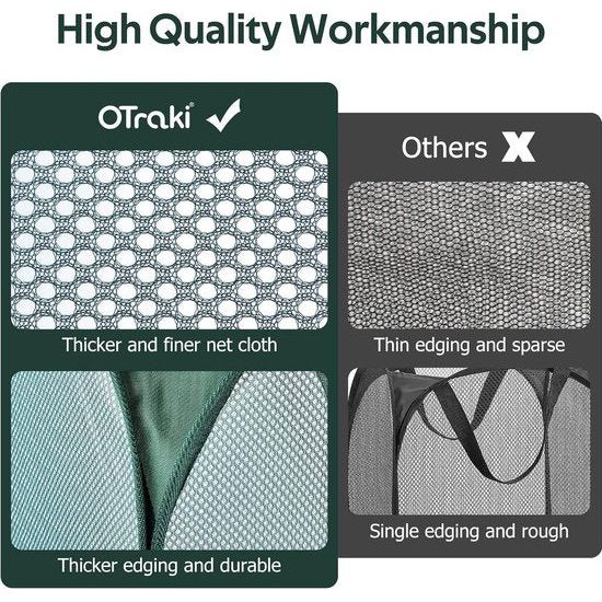 Opvouwbare wasmand, 2 stuks, 70 liter, pop-up wasmand, inklapbaar, groot met mesh, 36 x 36 x 58 cm, laundry manden met handgrepen, opvouwbare stoffen mand, statiegeldflessen, verzamelbak