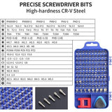 115-in-1 precisieschroevendraaierset, professionele Faireach-reparatiegereedschapsset met draagbare koffer, magnetische schroevendraaierset voor pc, computer, mobiele telefoon, tablet,