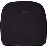 Zitkussen van traagschuim, ergonomisch stoelkussen met antislip banden, comfortabel zitkussen voor bureaustoel, rolstoel, eetstok, zwart