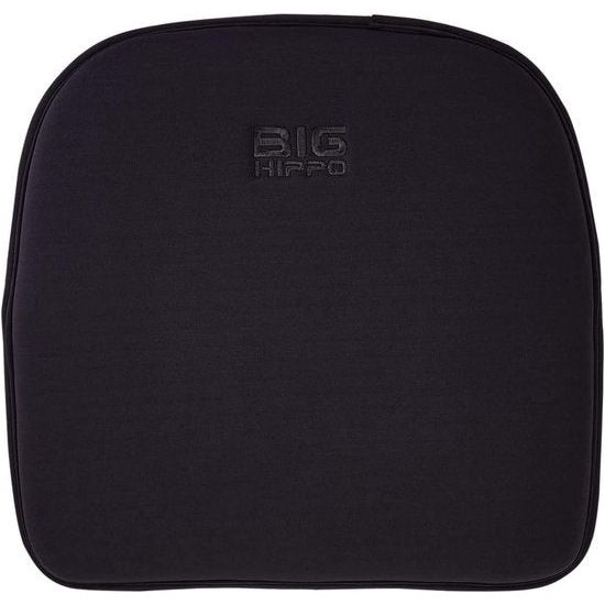 Zitkussen van traagschuim, ergonomisch stoelkussen met antislip banden, comfortabel zitkussen voor bureaustoel, rolstoel, eetstok, zwart