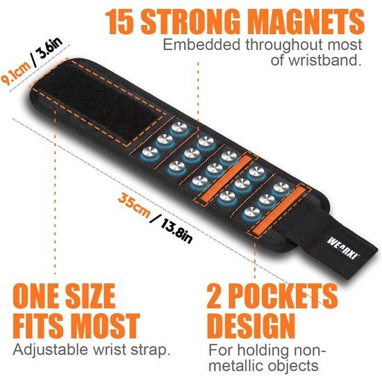 Cadeaus voor mannen, adventskalendervulling, mannen, magneetarmband, ambachtslieden, cadeaus voor mannen, Kerstmis, mannen, cadeaus voor papa, verjaardagscadeau voor mannen, grappige cadeaus voor