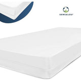 Matrasbeschermer met ritssluiting voor mensen met een allergie - 180 x 200 cm