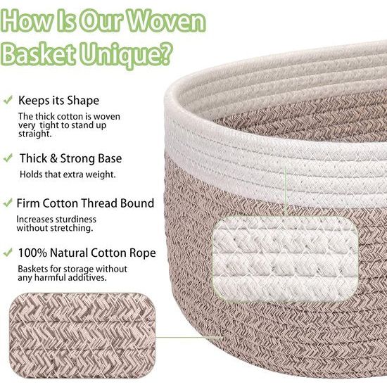 Opberger Bruin 4 stuks