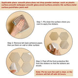 32 stuks ronde spiegel instelling muursticker decoratie (stijl 2)