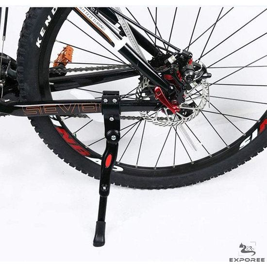 Fietsstandaard, verstelbaar, universeel, ondersteuning voor fiets, mountainbike, racefiets met wieldiameter 20 ~ 27,5 inch