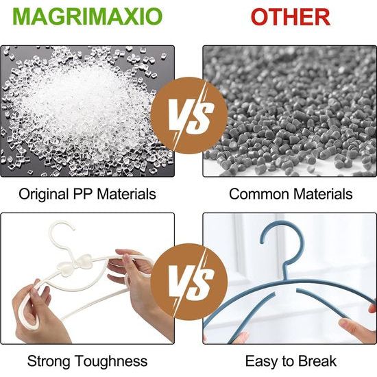 40 stuks kleerhangers voor kinderen, wit, kinderkleerhangers 29,7 cm, kunststof babykleerhangers antislip, ruimtebesparend, kleerhangers voor kledingkast