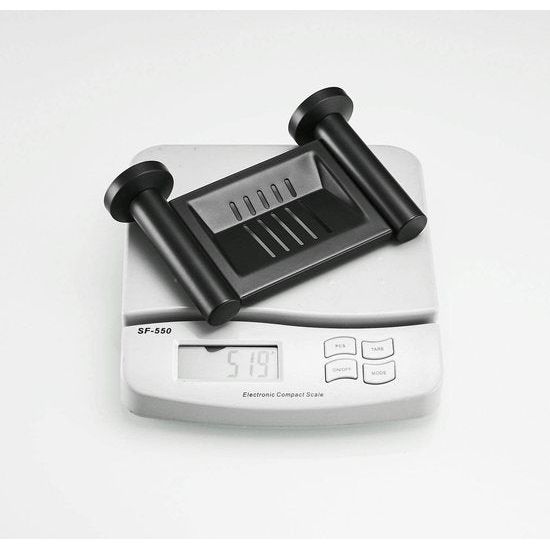 Zeepbakje Wandgemonteerde roestvrijstalen muur Badkamer Keuken Zwart Zeepbakje RVS Badkamer Muurhouder Mand Plank 12,4 cm