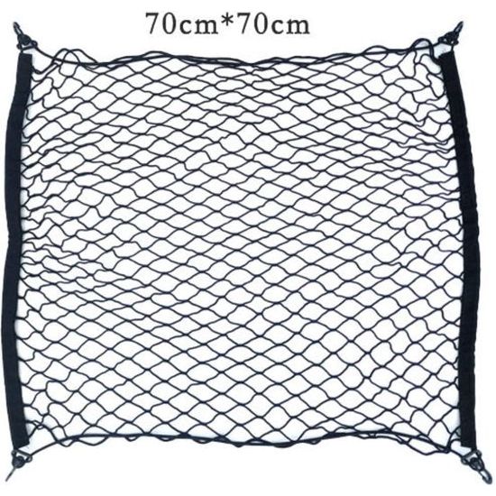 Bagage Netto Bagage netto 70x70 / 110x60 Elastische Bagage netto met haak voor auto