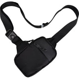 Schoudertassen, borstzak met reflecterende strepen, sling bag, schoudertassen, slingrugzak, crossbody bag, backpack, schoudertas voor outdoorsport, wandelen, fietsen, bergbeklimmen, reizen, kamperen