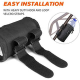 Bekerhouders, 2-pack oprolbare bekerhouders met gaasvak en koordvergrendeling, bekerhouderaccessoires voor ATV, kinderwagen, rolstoel, scooter, boot en golfkar