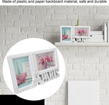 10,2 x 15,2 cm dubbele fotolijst, Eiffeltoren, bureaufotolijst, verticale en horizontale opening, moderne fotolijst, bureaulijst voor foto's