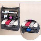 Inpaktassen Koffer: XXL Kofferorganizer, Hangende Verpakkingskubus, 45 x 64 x 30 cm (Reisorganizer, Kofferorganizer Tas, Hanger)