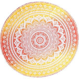 Ronde Roundie Yoga Deken Indiase Mandala Ronde Strandlaken Tapestry Hippie Boho Katoen Tafelkleed Picknick Tuin Gooi Rond 70"