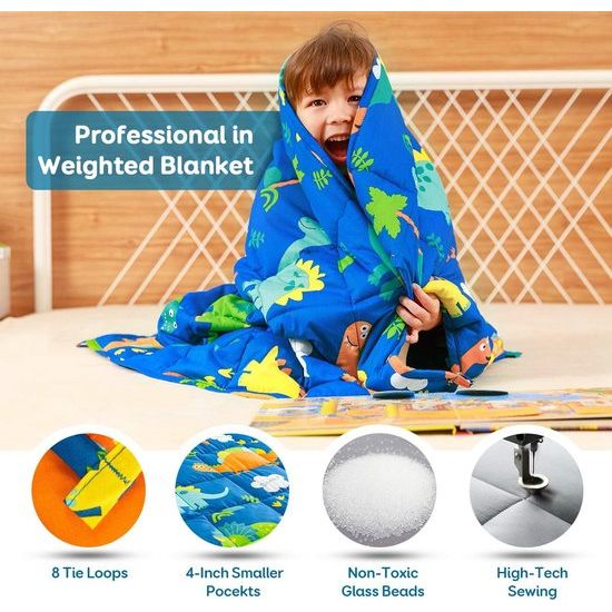 Verzwaarde deken voor kinderen