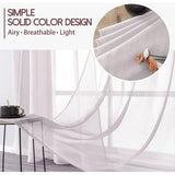 Gordijn,machinewasbaar op 30 graden Celsius