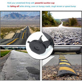 Achteruitkijkspiegel, rij-instructeur spiegel, auto-binnenspiegel met zuignap, universele auto-binnenspiegel voor auto, SUV, CRV, bestelwagen, vrachtwagen, 250x71mm