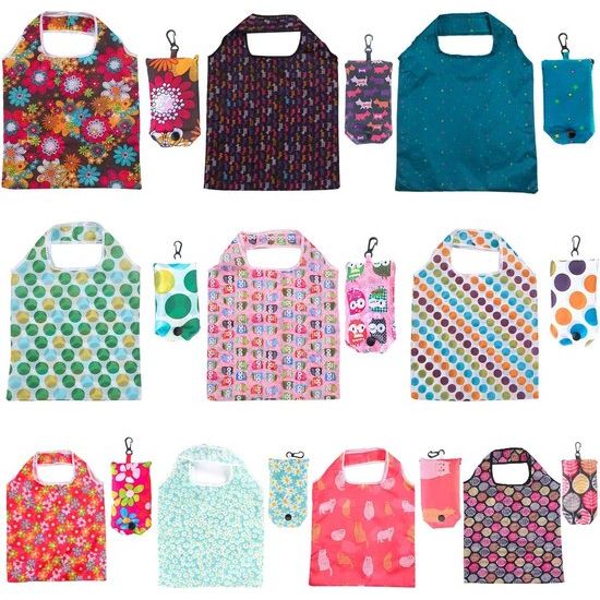 10 stuks herbruikbare boodschappentas, 59 cm x 38 cm milieuvriendelijke boodschappentassen, opvouwbare boodschappentas, opvouwbare boodschappentassen, draagbare boodschappentas, duurzaam, waterdicht, machinewasbaar