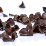 Halve maan yogakussen, 42 cm lang, 30 cm breed en 15 cm hoog, met vulling van boekweit-spelt, machinewasbare overtrek van 100% extra dik katoen, meditatiekussen, zitkussen